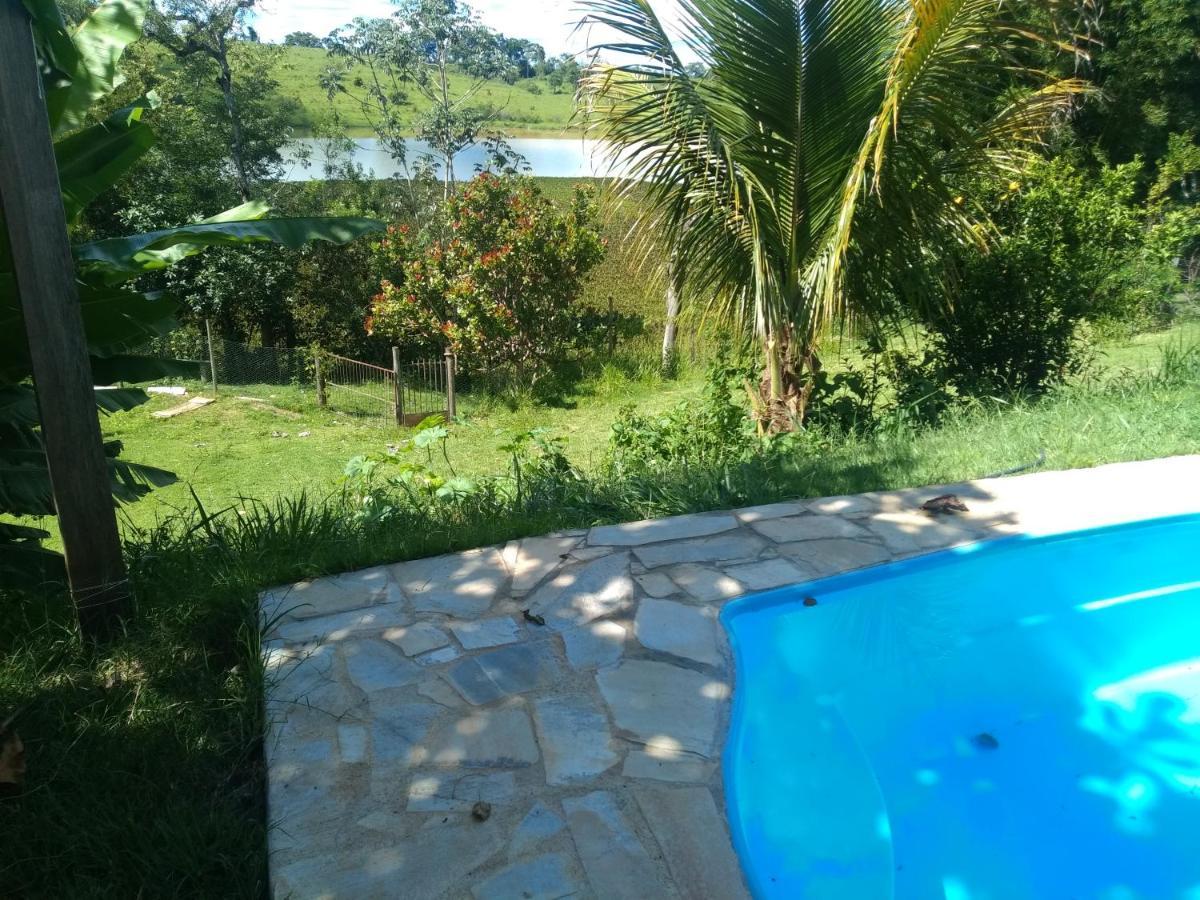 Casa Com Piscina Fundo Pra Represa E Ar Condicionado Casinhabrancadevaranda Ijaci Εξωτερικό φωτογραφία