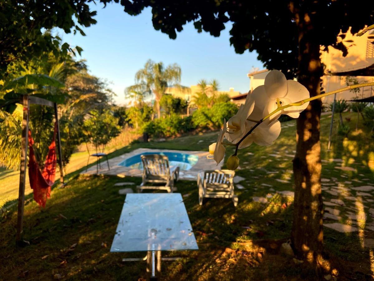 Casa Com Piscina Fundo Pra Represa E Ar Condicionado Casinhabrancadevaranda Ijaci Εξωτερικό φωτογραφία