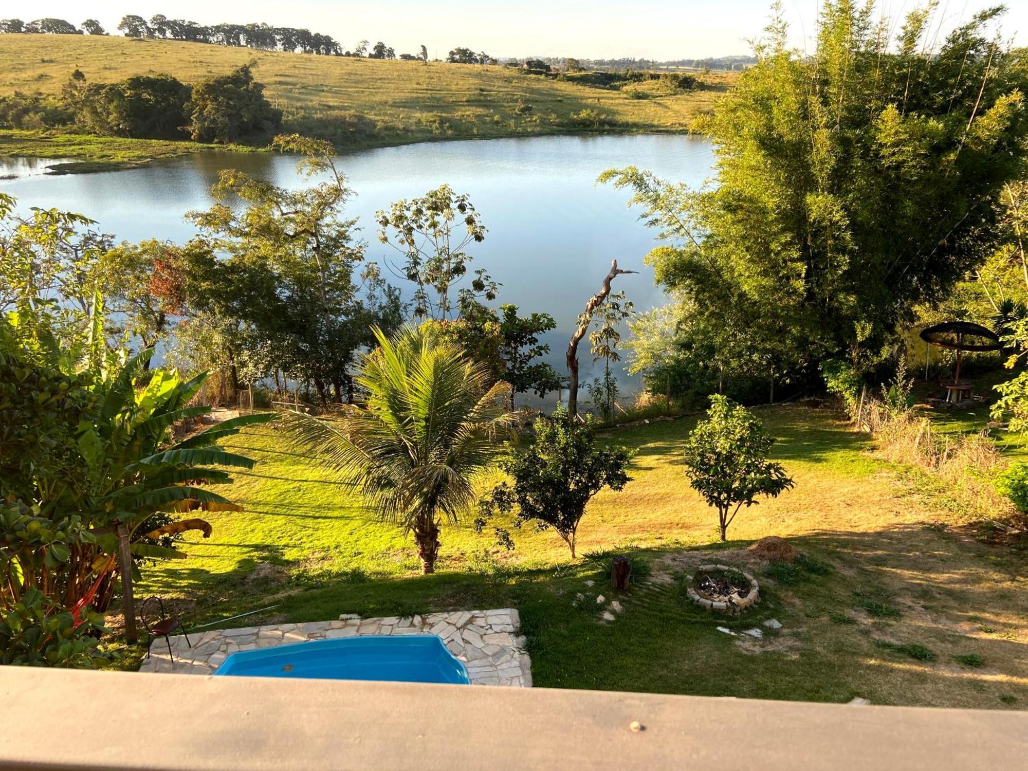 Casa Com Piscina Fundo Pra Represa E Ar Condicionado Casinhabrancadevaranda Ijaci Εξωτερικό φωτογραφία