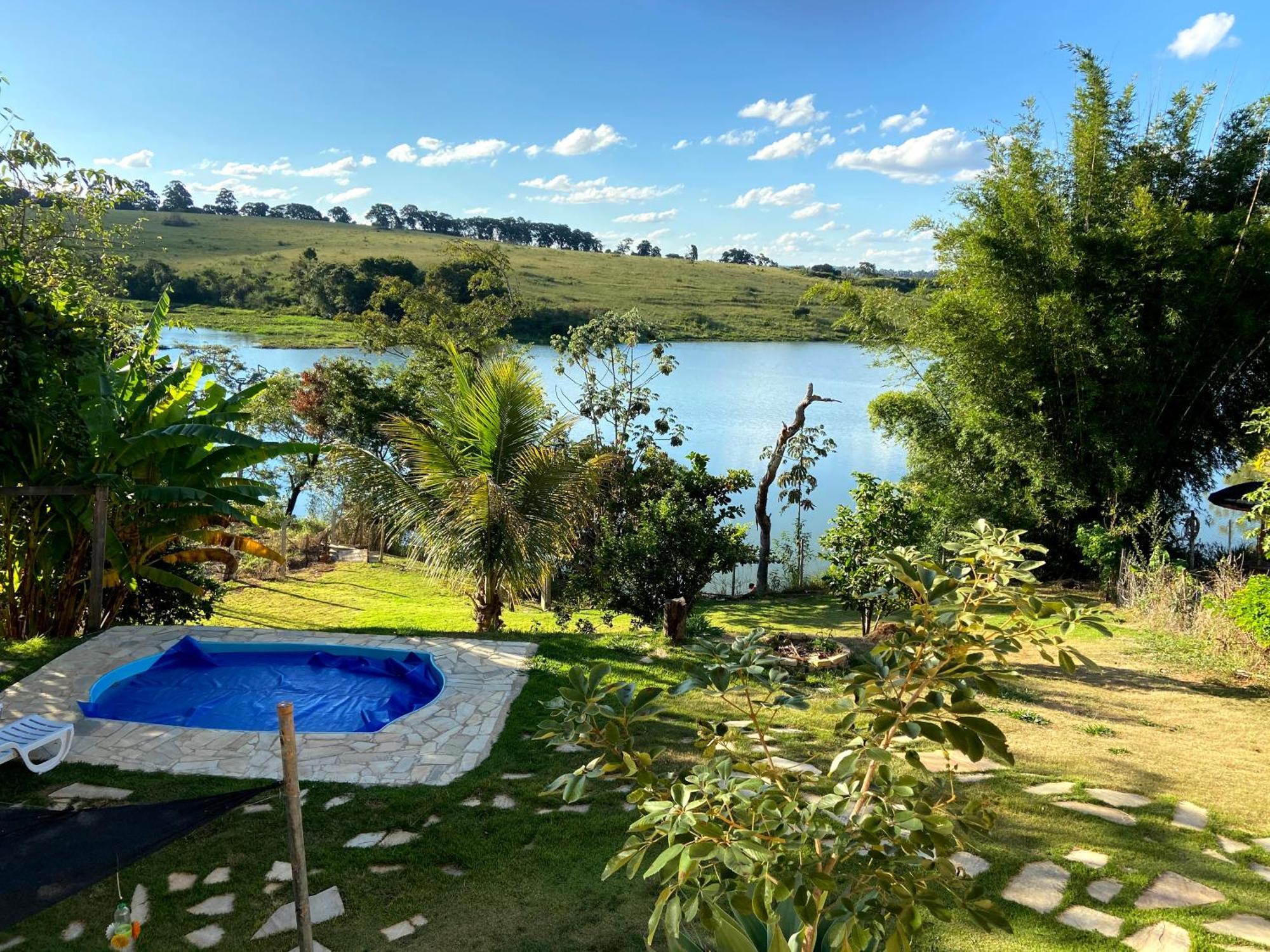 Casa Com Piscina Fundo Pra Represa E Ar Condicionado Casinhabrancadevaranda Ijaci Εξωτερικό φωτογραφία